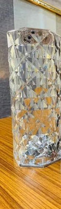 Rose Diamond Crystal Table Lamp