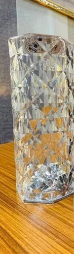 Rose Diamond Crystal Table Lamp